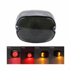 Motorcycle Led Brake Tail Light Fits For Touring Electra Glide Road Glide - taillight