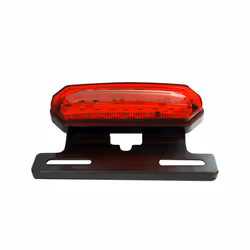 36/48V Red Blue Car Motorcycle Bicycles Strobe Brake Lamp LED Flash Stop - Red With Blue