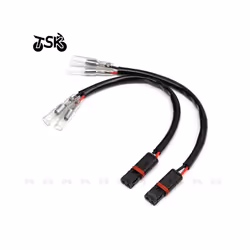Motorcycle accessories Turn Signal Wiring Harness Connectors Adapter Plug - a pair
