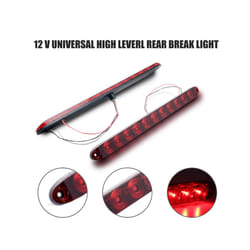 12V Universal Red LED High Mount Rear Third 3RD Strip Brake Stop Tail - Red