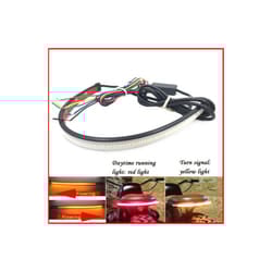 20CM 30CM 45CM 60CM Motorcycle Turn Signal Light Strip Moto Sequential - 60cm red and yellow