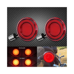 Motorcycle Front 1157 LED Turn Signal Light Bullet Style Indicator Conversions - Turn Signal Light B