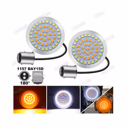 led lights for harley 1157 1156 Motorcycle LED Turn Signal Lights For - Red