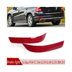 R-AUTO Rear Bumper Brake Light Reflector Warning Stop Lamp For Mercedes-Benz - Right