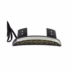 Motorcycle Chopped LED Rear Fender License Plate Brake Stop Tail Light - Fender Tail Light