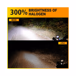 MZGN  R2 P45T LED Headlight Bulb DC 12V Super Bright White High Low Beam - 1Pcs P45T