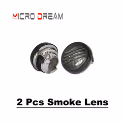Cruiser Turn Signal Light Lens Cover For Suzuki Boulevard C90 1500 M109R - 2x Smoke Lens