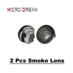 Cruiser Turn Signal Light Lens Cover For Suzuki Boulevard C90 1500 M109R - 2x Smoke Lens