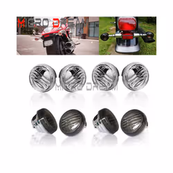 Cruiser Turn Signal Light Lens Cover For Suzuki Boulevard C90 1500 M109R - 2x Clear Lens