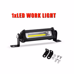4 Inch COB Car LED Work Lights 24V 12V Bar Off Road Spot Lamp For SUV - 1Pcs Include