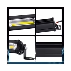 4 Inch COB Car LED Work Lights 24V 12V Bar Off Road Spot Lamp For SUV - 1Pcs Include
