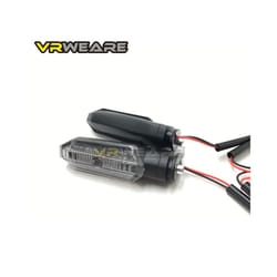 2Pcs/4Pcs Motorcycle LED Turn Signal Amber Color Accessories Indicator - 2pcs