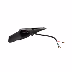 Motorcycle Accessories Taillight Brake Stop Lights with 12V Red LED Light - Black Gray
