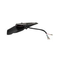 Motorcycle Accessories Taillight Brake Stop Lights with 12V Red LED Light - Black Gray