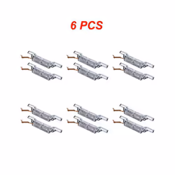 Motorcycle LED Flash Stop Light DC 12V Colorful LED License Plate Tai - Lamp 6pcs