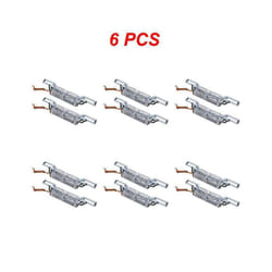 Motorcycle LED Flash Stop Light DC 12V Colorful LED License Plate Tai - Lamp 6pcs
