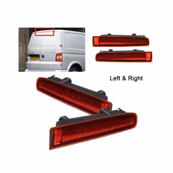 3RD Third Brake Light Tail Light Stop Lamp LED Tail Level High Brake Auto - No plug