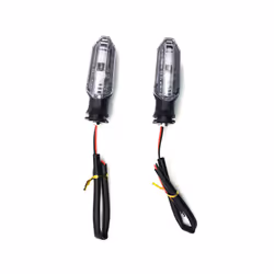 Motorcycle Turn Signals Light Shift Lights Blinker Indicator For Honda - Clear