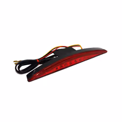 Motorcycle Rear Fender Tip Brake LED Tail Light Running Light For Harley - Brake Tail Light
