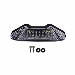 Motorcycle LED Tail Light Turn Signal Lamp Assembly for YAMAHA MT-09 FZ-09 - Clear