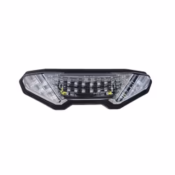 Motorcycle LED Tail Light Turn Signal Lamp Assembly for YAMAHA MT-09 FZ-09 - Clear