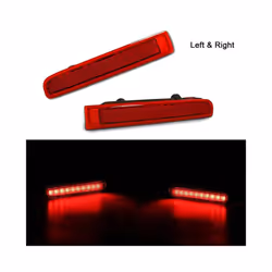 3RD Third Brake Light Tail Light Stop Lamp LED Tail Level High Brake Auto - lights with plug