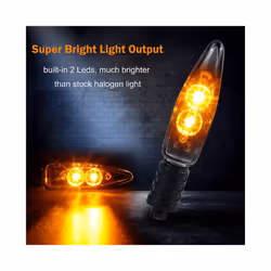 For BMW S1000 S 1000 R XR RR Motorcycle Front Rear LED Turn Signal Indicator - front the lights