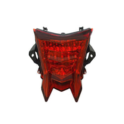 LED Motorcycle Turn Signals Integrated Tail Light Rear Brake Lamp Taillight - Red