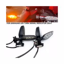 Fit For KAWASAKI Z900 Z900RS Z125 Z250 Z250SL Z300 Z400 Z650 Z750 Z800 - 2pcs Clear