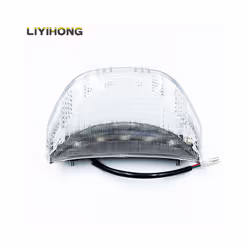 Rear Tail Light Brake Turn Signal Integrated LED Taillight For Honda CBR600RR - Clear 1