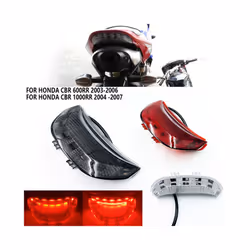 Rear Tail Light Brake Turn Signal Integrated LED Taillight For Honda CBR600RR - Smoke 1
