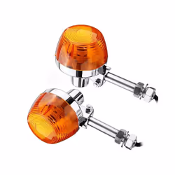 2/4pcs Motorcycle Turn Signal Light Moto Indicators Flashers Blinkers - 2pcs
