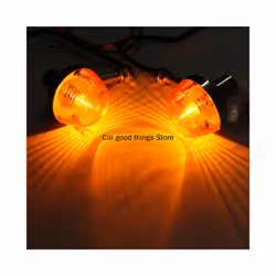 2/4pcs Motorcycle Turn Signal Light Moto Indicators Flashers Blinkers - 2pcs
