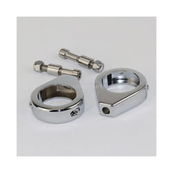 39mm/41mm/49mm Turn Signal Mount Bracket Fork Relocation Clamps Indicator - Size 41mm