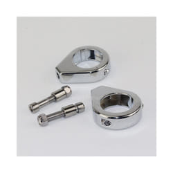 39mm/41mm/49mm Turn Signal Mount Bracket Fork Relocation Clamps Indicator - Size 39mm