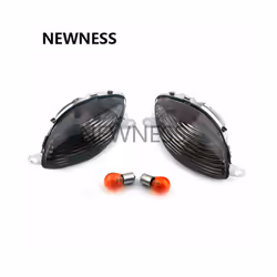 Motorcycle Accessories Blinker Lamp Turn Signal Indicator Lights For SUZUKI - Smoke
