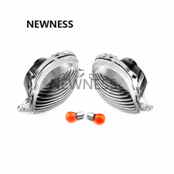 Motorcycle Accessories Blinker Lamp Turn Signal Indicator Lights For SUZUKI - Smoke