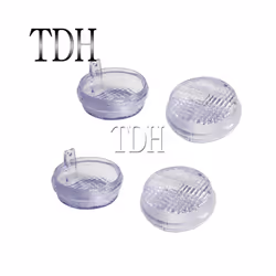2.75" 4pcs Turn Signal Lens Indicator Flasher Cover Replacement Lenses - 4pcs clear