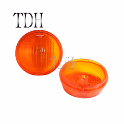 2.75" 4pcs Turn Signal Lens Indicator Flasher Cover Replacement Lenses - 4pcs clear
