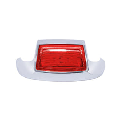 Motorcycle Front Fender Tip Light For Harley Ultra Classic Electra Softail - Red
