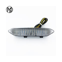 Motorcycle Rear taillight Tail Brake Turn Signals Integrated Led Light - Clear 1
