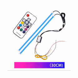 Motorcycle DRL Daytime Running Light 12V Universal Led Moto Turn Signal - 2pcs 30cm