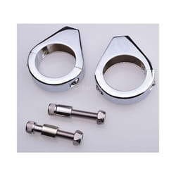 39mm/41mm/49mm Turn Signal Mount Bracket Fork Relocation Clamps Indicator - Size 49mm