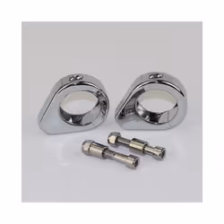 39mm/41mm/49mm Turn Signal Mount Bracket Fork Relocation Clamps Indicator - Size 49mm