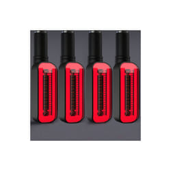 2PCS LED Turn Signal Light Motorcycle Stop Signals DRL Flowing Water Flasher - 4pcs RED