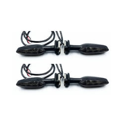 Fit For KAWASAKI Z900 Z900RS Z125 Z250 Z250SL Z300 Z400 Z650 Z750 Z800 - 4pcs Smoke