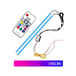 Motorcycle DRL Daytime Running Light 12V Universal Led Moto Turn Signal - 2pcs 45cm