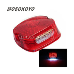 Tail Light LED Rear Lamp License Plate Taillights Brake Stop Turn Signals - 613 red