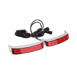 Motorcycle LED Saddlebag Brake Running Luggage Turn Signal Lights Brake - Style 4