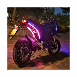 Motorcycle DRL Daytime Running Light 12V Universal Led Moto Turn Signal - 2pcs 60cm
